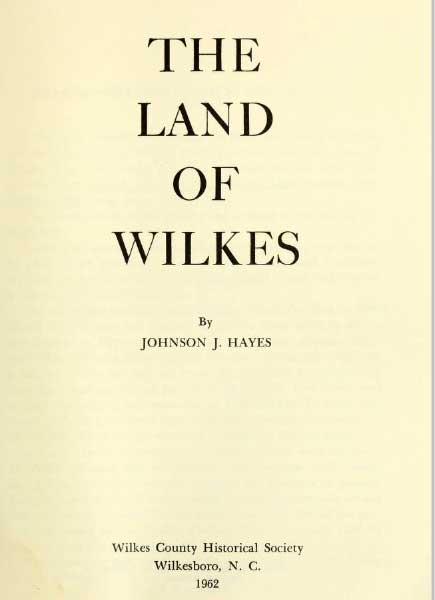'The Land of Wilkes' 